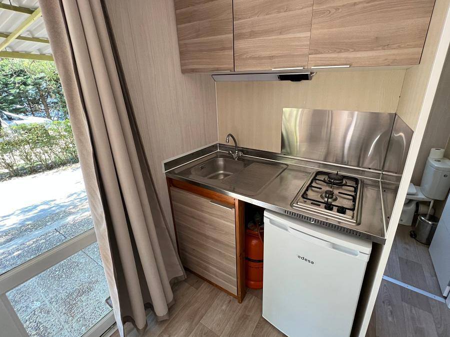 Camping Etxarri - Bungalow 4 persons - Urbasa in Etxarri-Aranatz, Cordillera Cantábrica