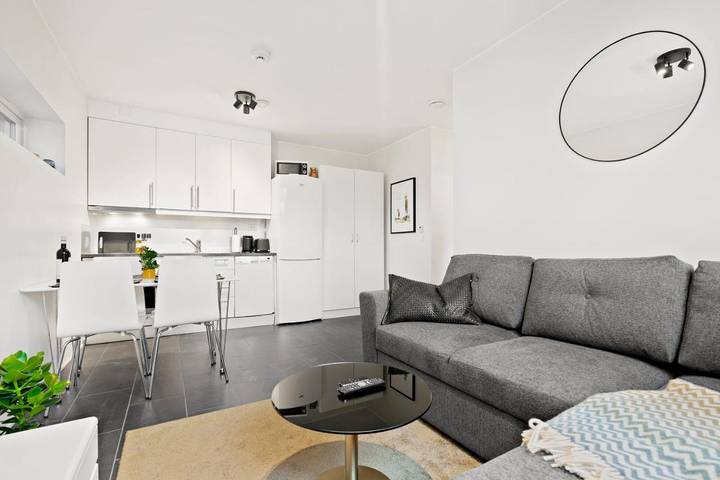 Ferienwohnung für 4 Personen, mit Garten und Ausblick in Tromsø