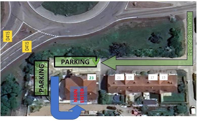 Gîte pour 4 personnes, avec sauna ainsi que vue et terrasse à Andolsheim - 2