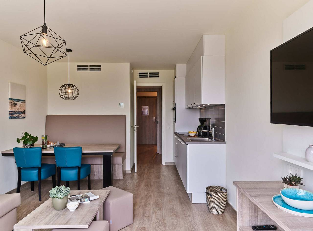Holiday Suites Zeebrugge — Family suite | 2 adults - 3 kids in Brujas, Costa de Bélgica