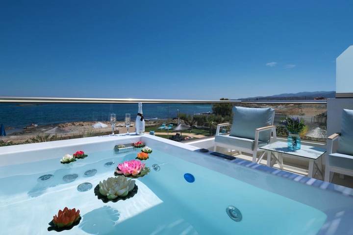 Ferienhaus für 2 Personen, mit Ausblick und Garten sowie Pool auf Kreta - 3