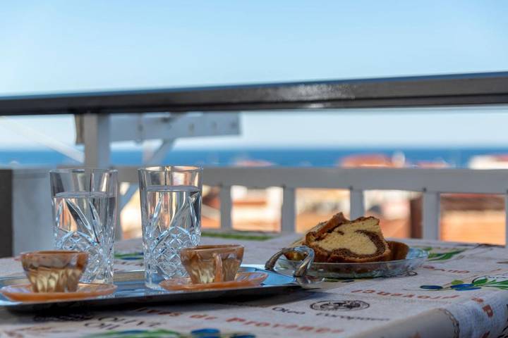 Ferienwohnung für 5 Personen, mit Balkon und Ausblick in Sarti - 4