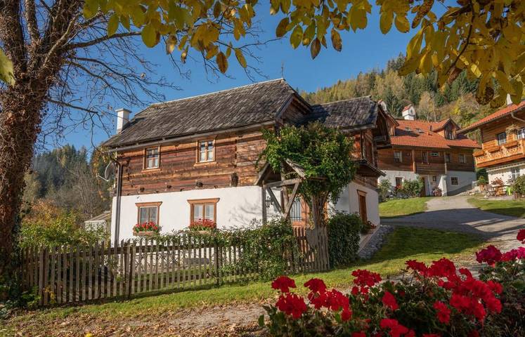 Ferienhaus für 4 Personen, mit Terrasse und Garten sowie Ausblick