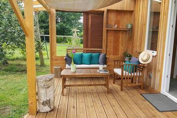Gîte pour 4 personnes, avec jardin et terrasse, animaux acceptés à Laloubère