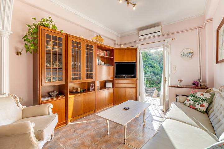 Gîte pour 4 personnes, avec balcon dans Corfou (ville)