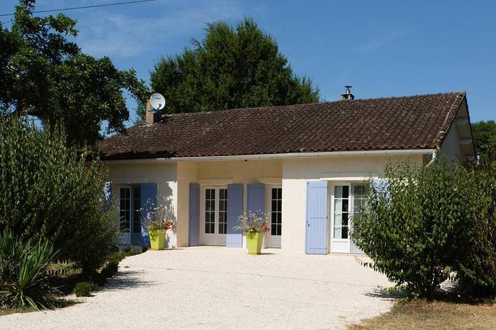 Maison de vacances pour 8 personnes, avec terrasse ainsi que jardin et vue - 1