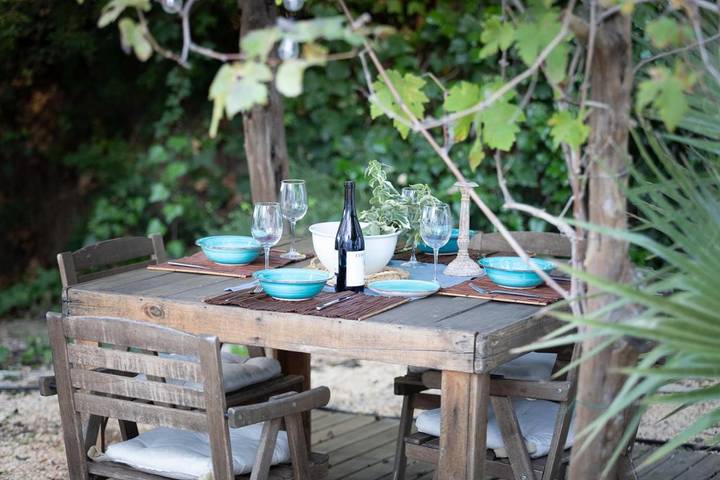 Ferienhaus für 7 Personen, mit Balkon und Terrasse sowie Garten und Ausblick in Platja es Figueral - 2