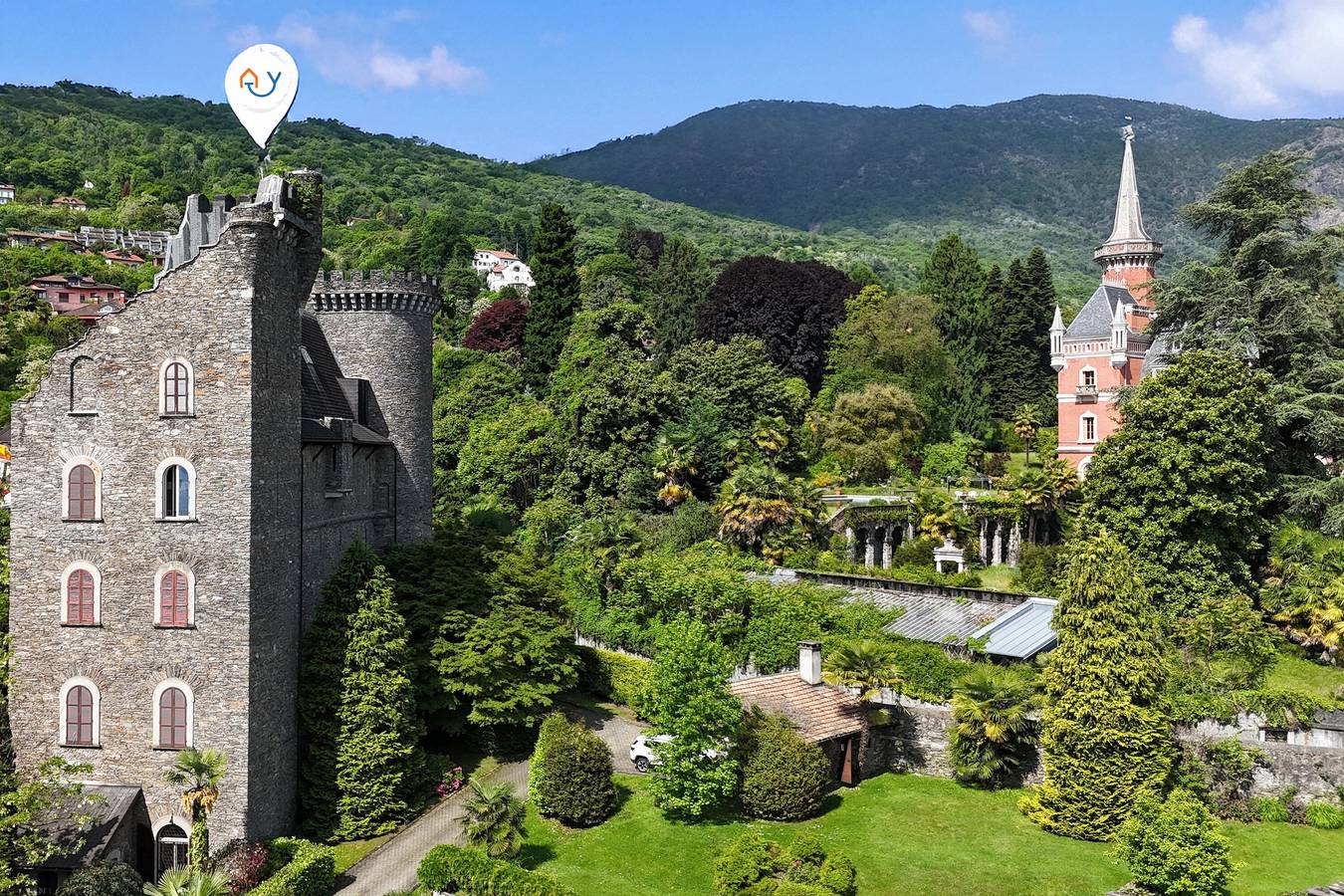 Apartamento entero, Albert's Castle Apt in Baveno, Comune di Baveno