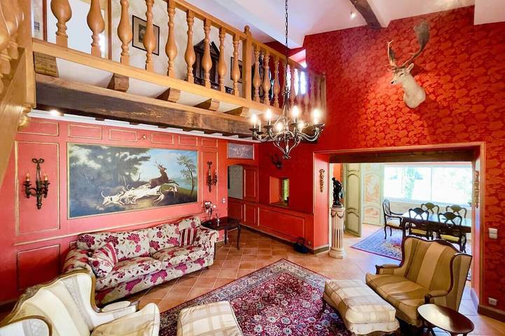 Gîte pour 4 personnes, avec jardin et balcon à Fougueyrolles