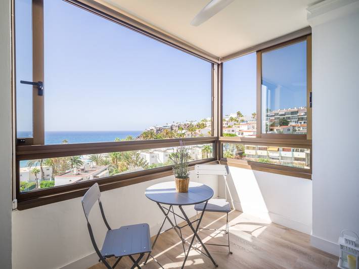 Ferienwohnung für 2 Personen, mit Garten und Meerblick in Playa del Águila - 2