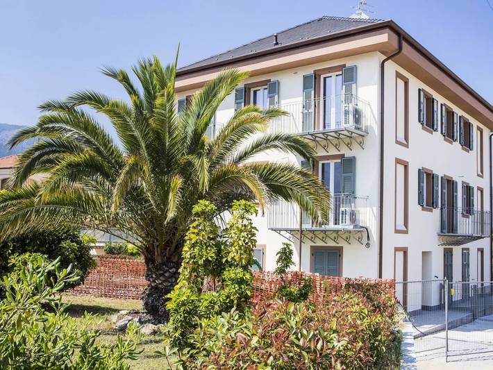 Gîte pour 6 personnes, avec balcon à Borghetto Santo Spirito