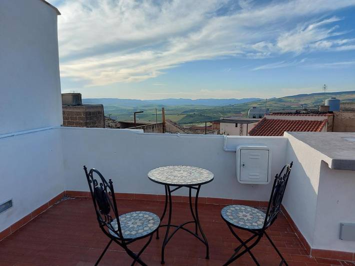 Appartamento per 4 persone, con Balcone e Terrazza nonché Panorama a Sambuca di Sicilia