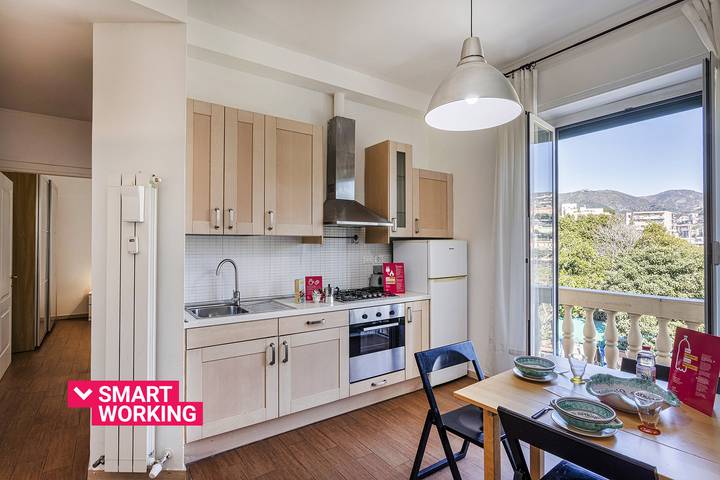 Vakantieappartement voor 4 personen in Genua