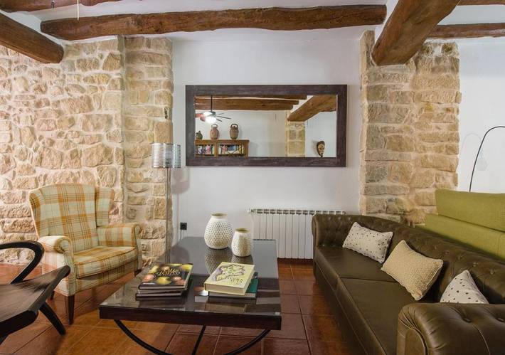 Casa rural para 2 personas, con jardín en Provincia de Tarragona
