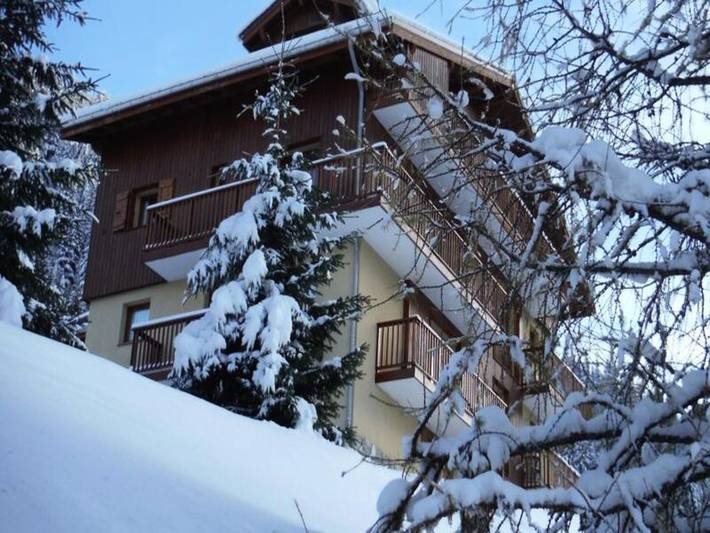 Chalet pour 6 personnes, avec balcon dans Valfréjus