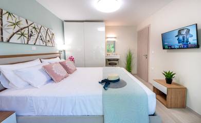 Ferienwohnung für 4 Personen, mit Balkon und Garten in Rhodos Stadt