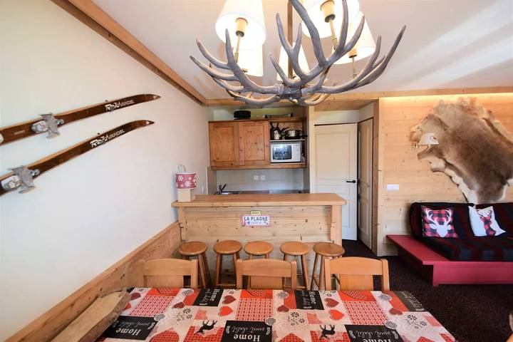 Gîte pour 6 personnes, avec vue dans Plagne Soleil - 2
