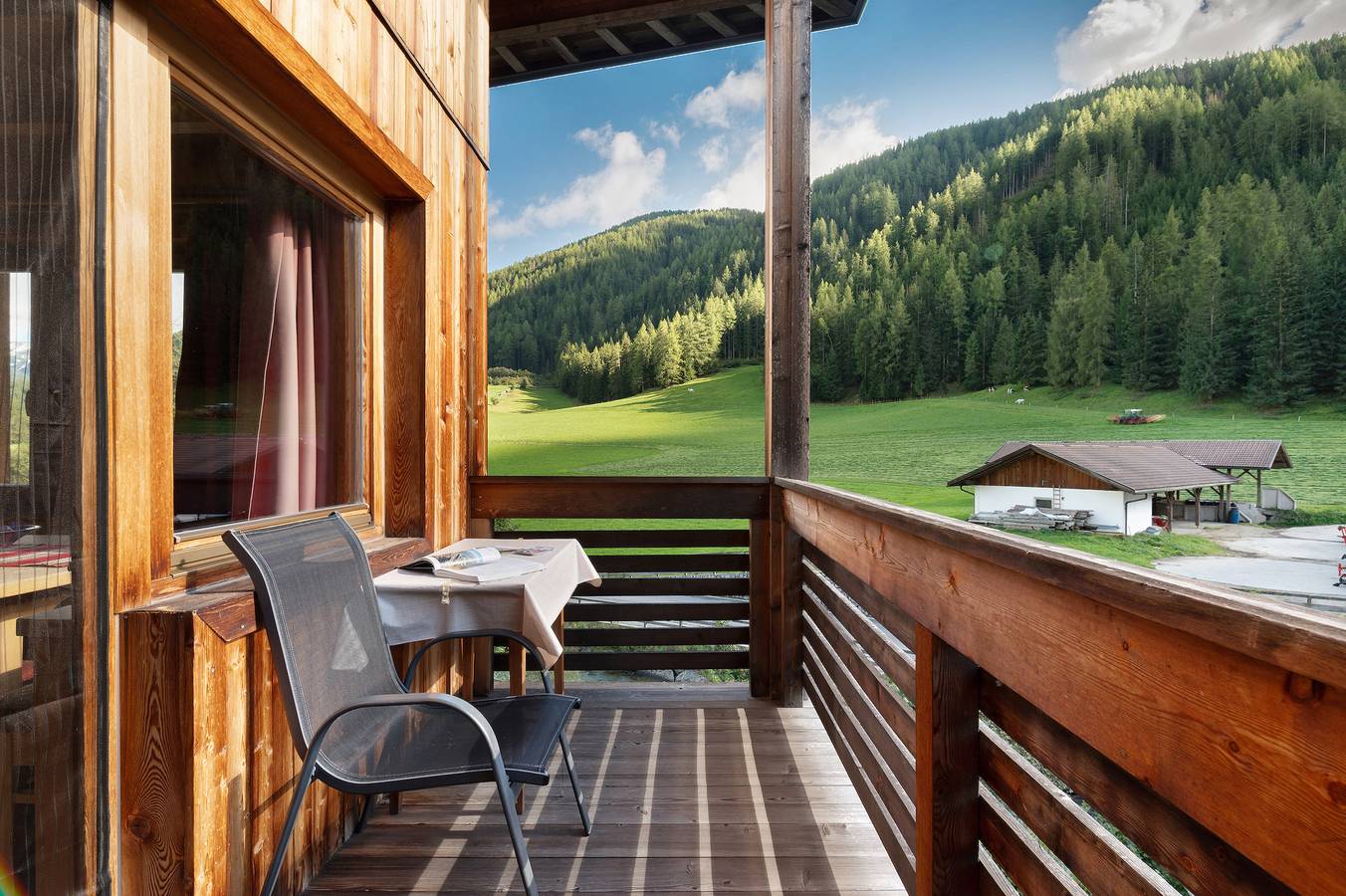 Room 'Naturidyll Mitterbach 8' with Mountain View, Shared Garden and Wi-Fi in Rio Bianco, Ahrn Valley