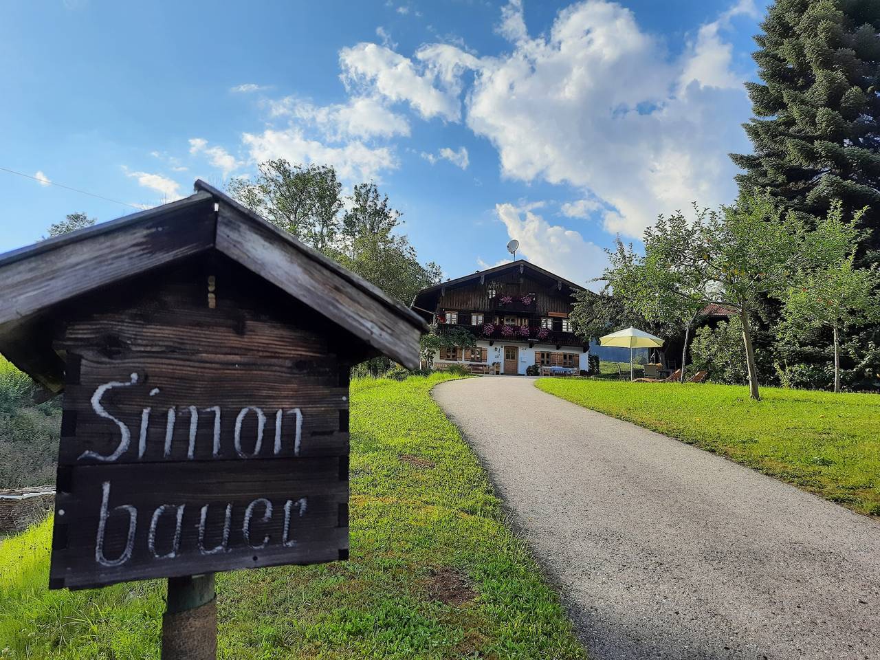 Ganze Ferienwohnung, Haus Simonbauer - Zwei-Raum-Wohnung Bergblick 35qm, Dusche/Wc, Extra-Schlafzimmer, Küche in Reit im Winkl, Bayerische Alpen