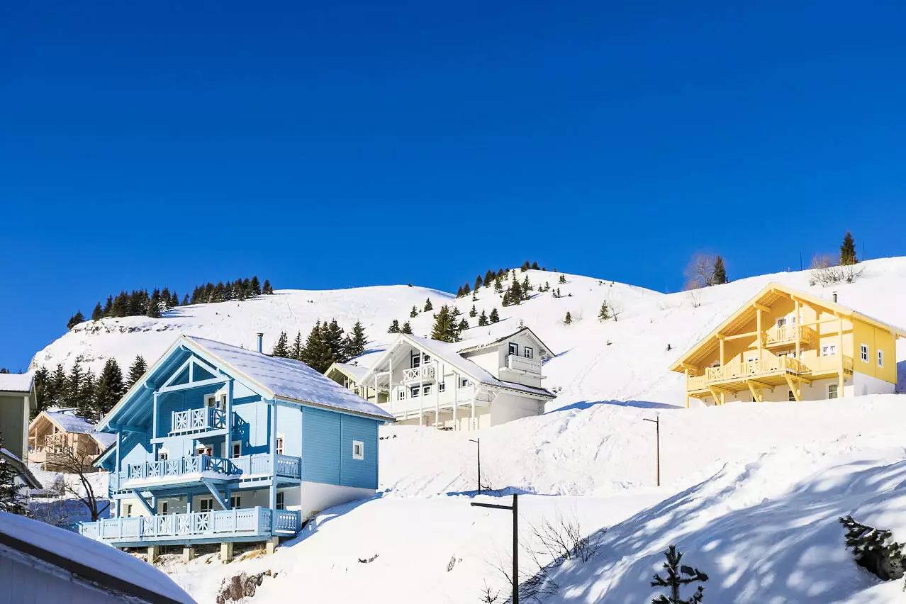 Comfort chalet met 2 slaapkamers (8 personen) in Les Carroz, Arâches-la-Frasse