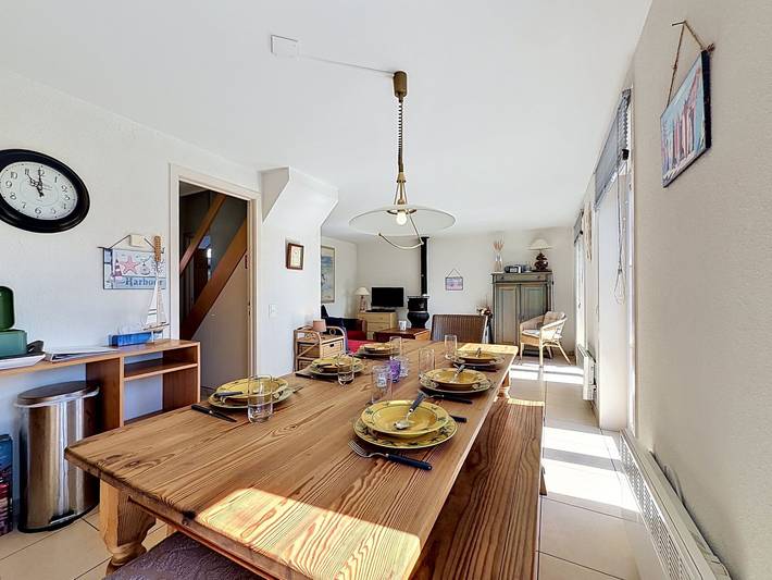 Vacation rental for 6 people, with yard in West Flanders
