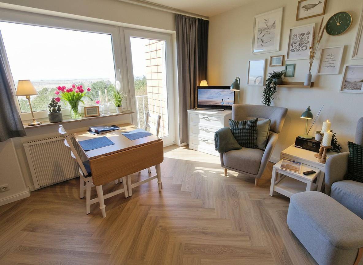 Ganze Ferienwohnung, Kü° in St. Peter-Bad, St. Peter-Ording