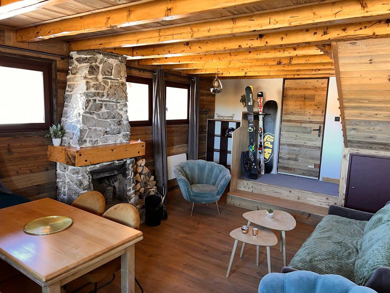Dúplex 3 hab, 6 pers, con Wifi y parking in Plagne Villages, La Plagne-Tarentaise