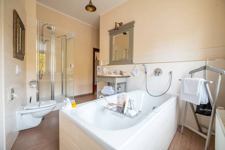 Ferienwohnung für 4 Personen, mit Balkon und Terrasse sowie Garten in Adventsstadt Quedlinburg - 4