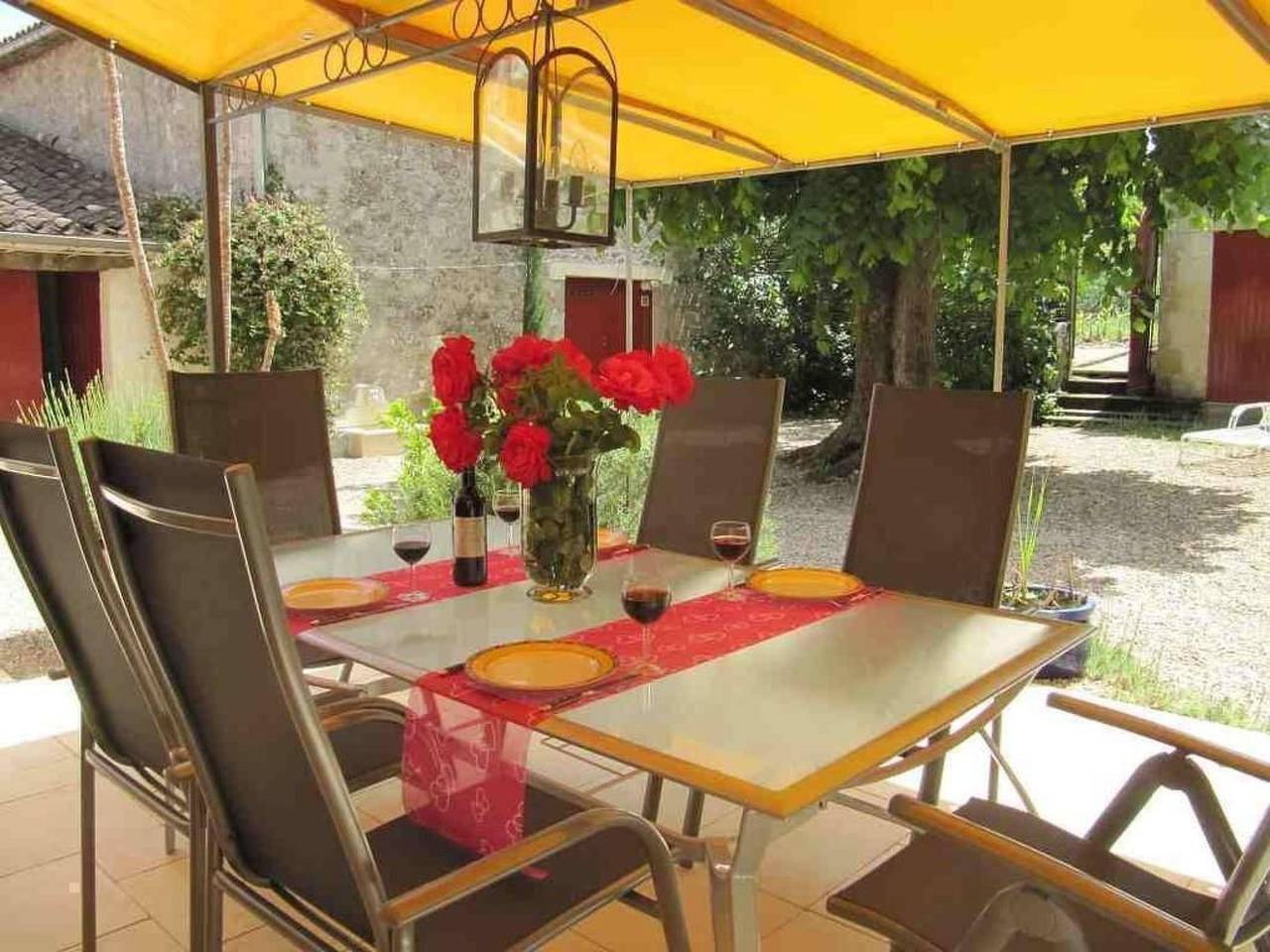 Lavendel in Gensac, Libourne und Umgebung