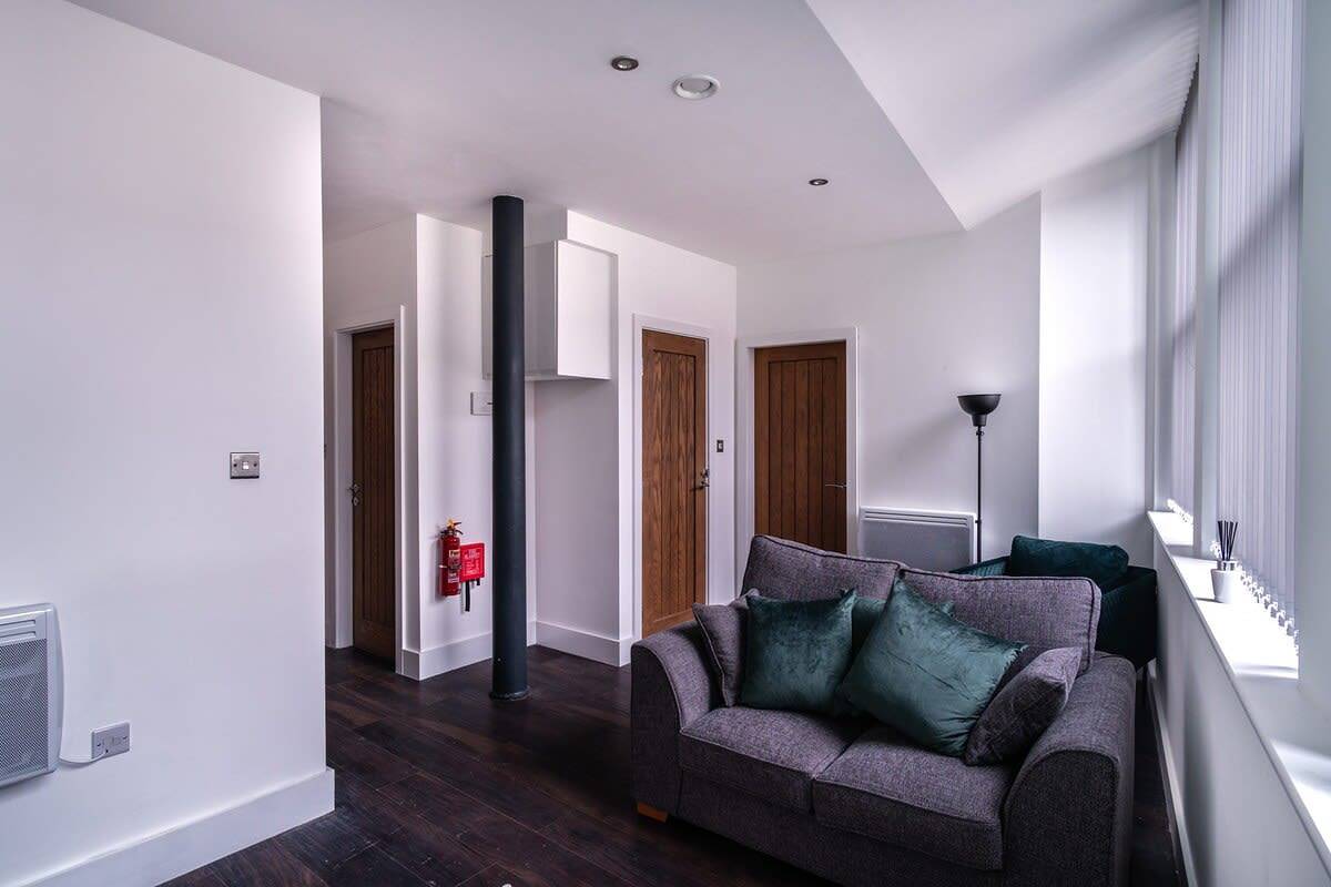 Hel leilighet, Bright 1 Bed Flat w Balcony in Central Liverpool in Liverpool, Merseyside
