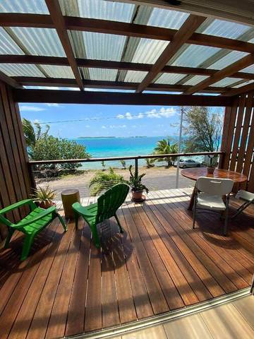Gîte pour 2 personnes, avec vue et balcon dans Bora Bora