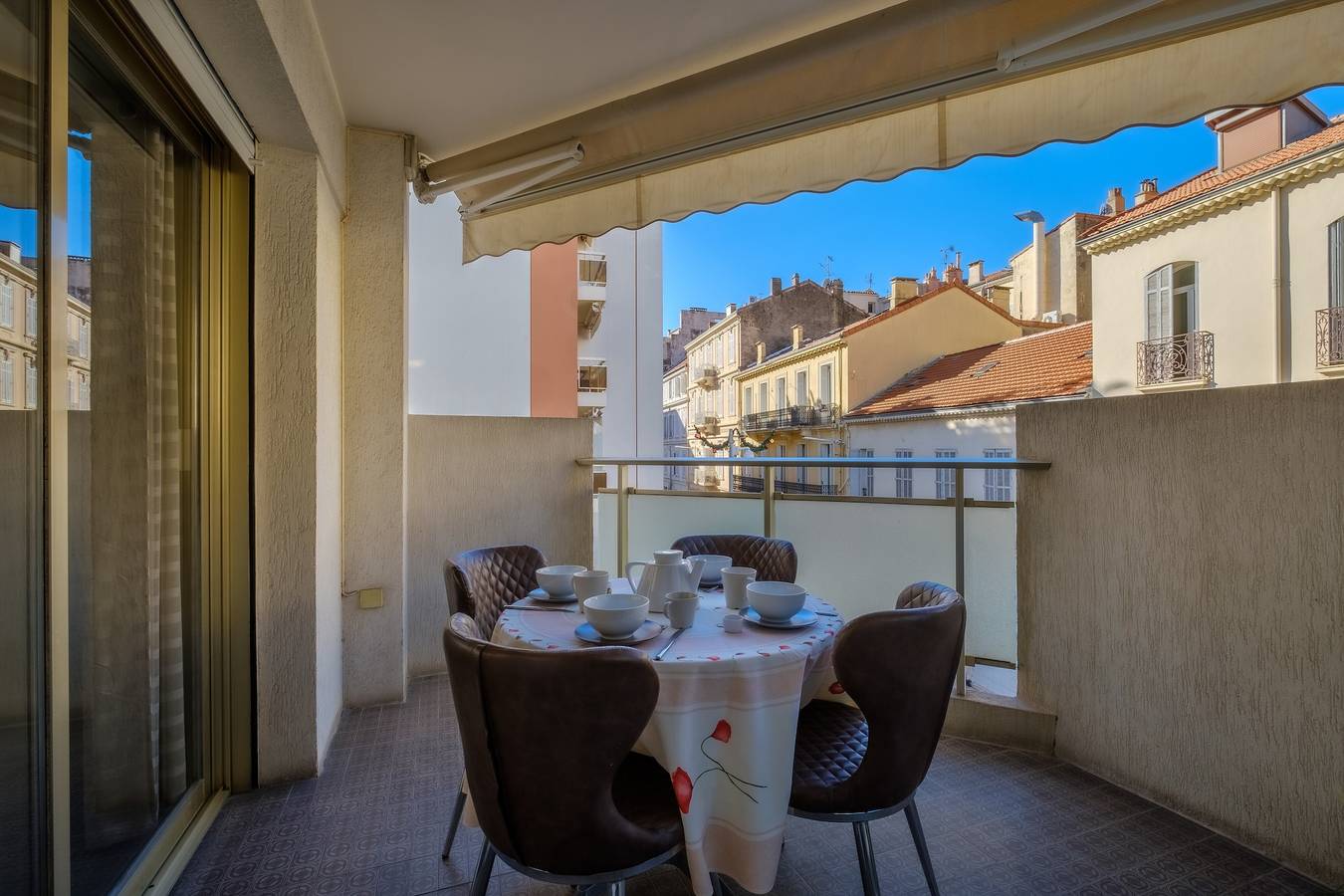 Hel lejlighed, Ferielejlighed for 5 personer med balkon in Cannes, Middelhavskysten (Frankrig)