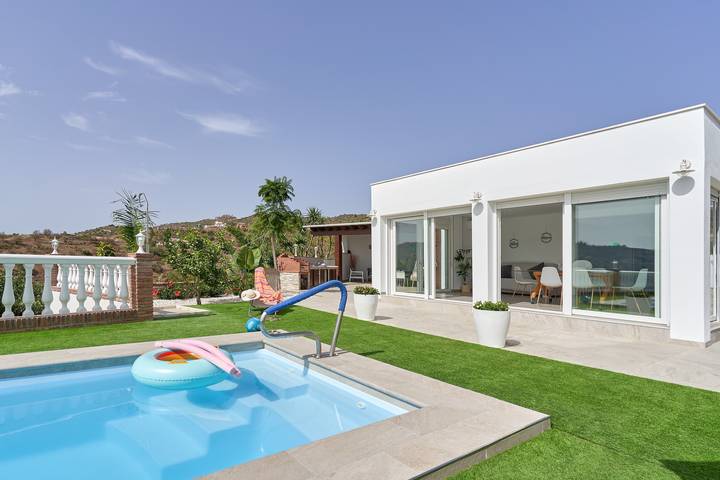 Ferienhaus für 4 Personen, mit Garten
