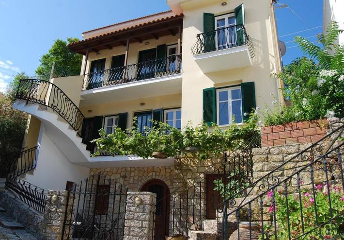 Appartamento per 2 persone, con terrazza in Itaca