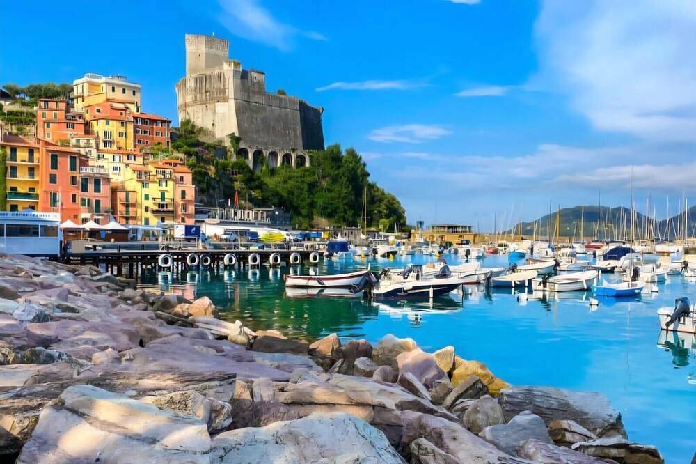 The dream villa between the sea and the city in La Spezia, Côte Ligurienne