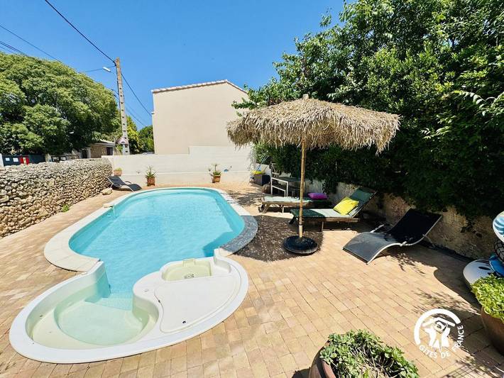 Gîte pour 4 personnes, avec piscine et jardin à Marcorignan - 4