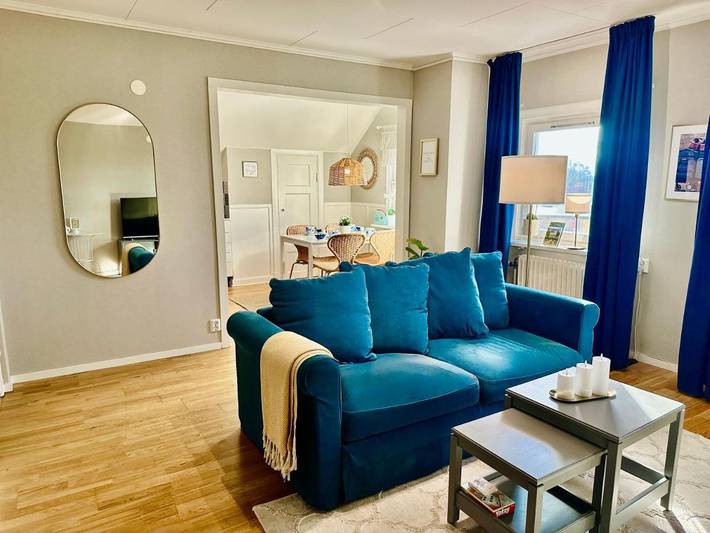 Lägenhet för 5 Personer, med utsikt, med husdjur i Katrineholm