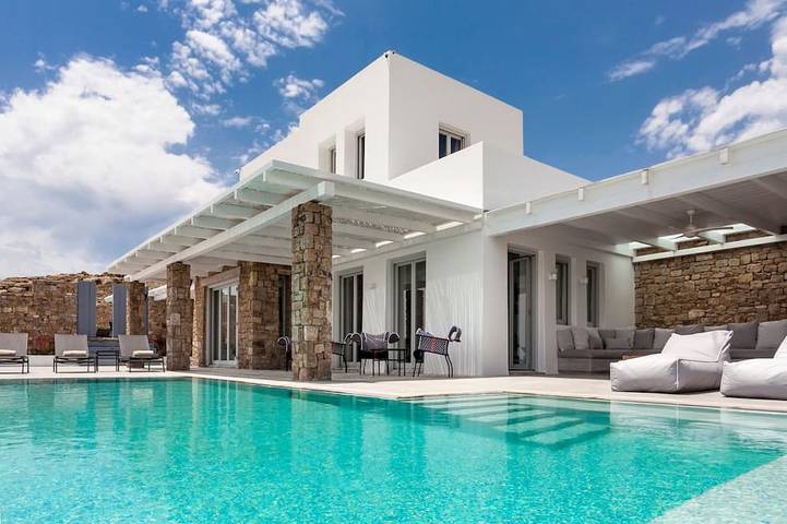 Maison de vacances pour 34 personnes, avec Terrasse dans Mykonos