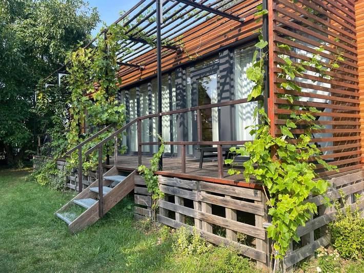 Ferienhaus für 4 Personen, mit Terrasse und Garten sowie Sauna und Ausblick in Arendsee - 2