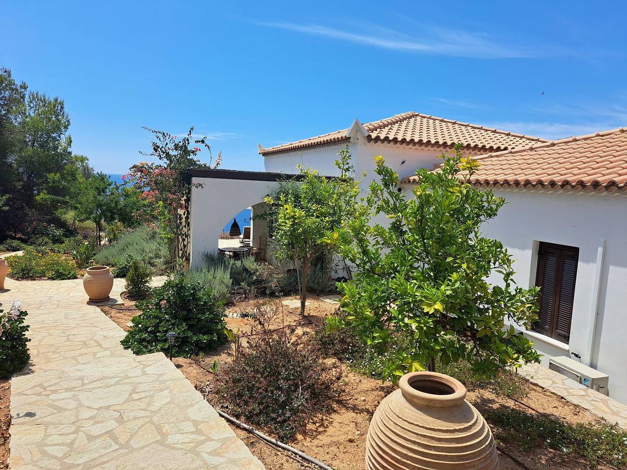 Exklusiv mit privatem Pool und spektakulärerem Blick auf die Messenische Bucht - Villa Katerina | Peloponnes in Messenien