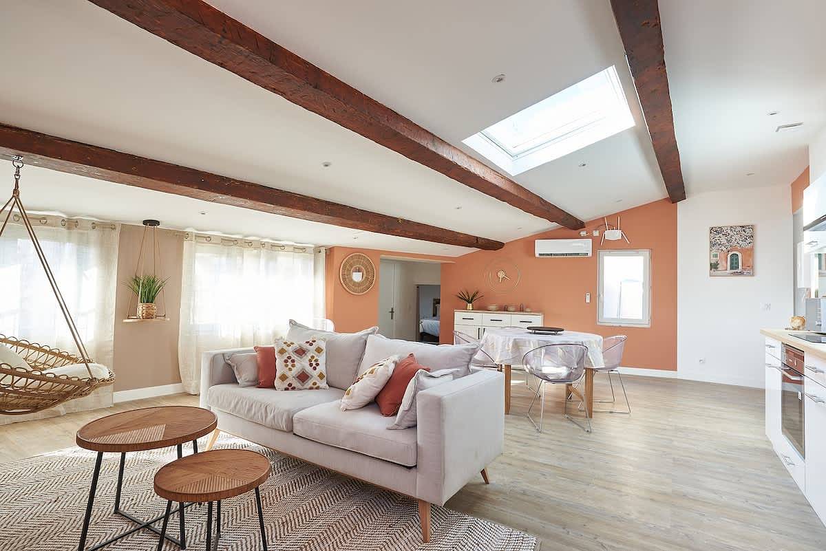 Apartamento entero, Stunning old town views across les Halles market in Béziers, Côte d'Améthyste