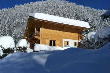 Gîte pour 8 personnes, avec terrasse et jardin à Gryon