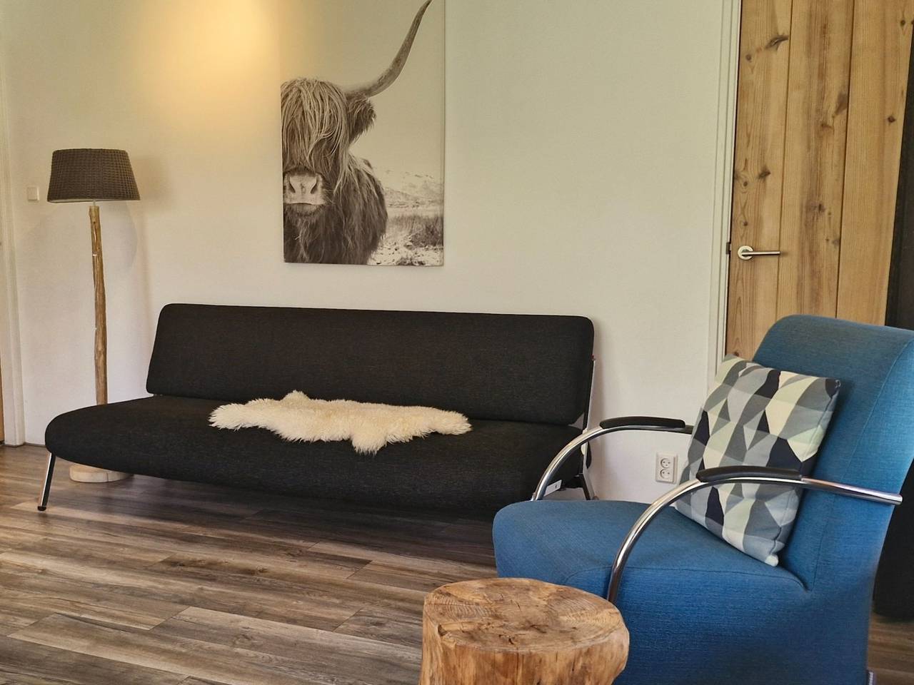 Komfortable Hütte für 2 Personen mit Holzofen und Veranda in Westerbork, Drenthe in Drenthe