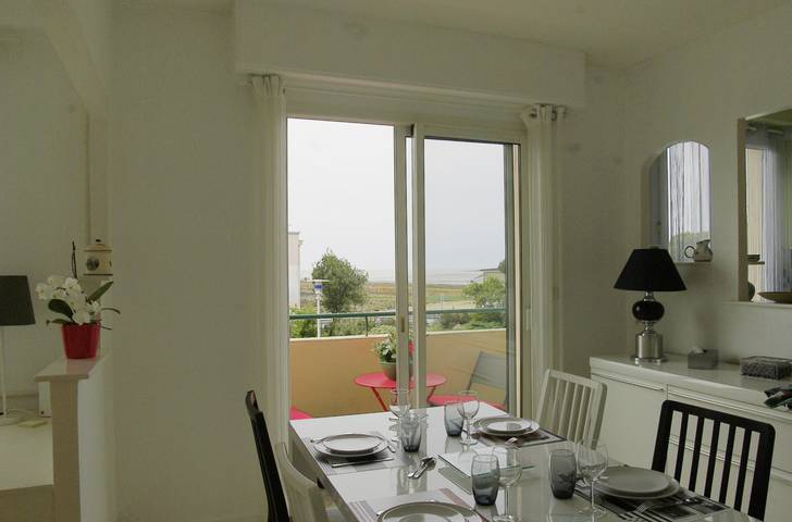 Appartement de vacances pour 4 personnes, avec jardin et balcon