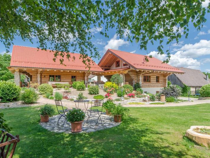 Chalet für 10 Personen, mit Garten und Terrasse, kinderfreundlich in Franken - 2