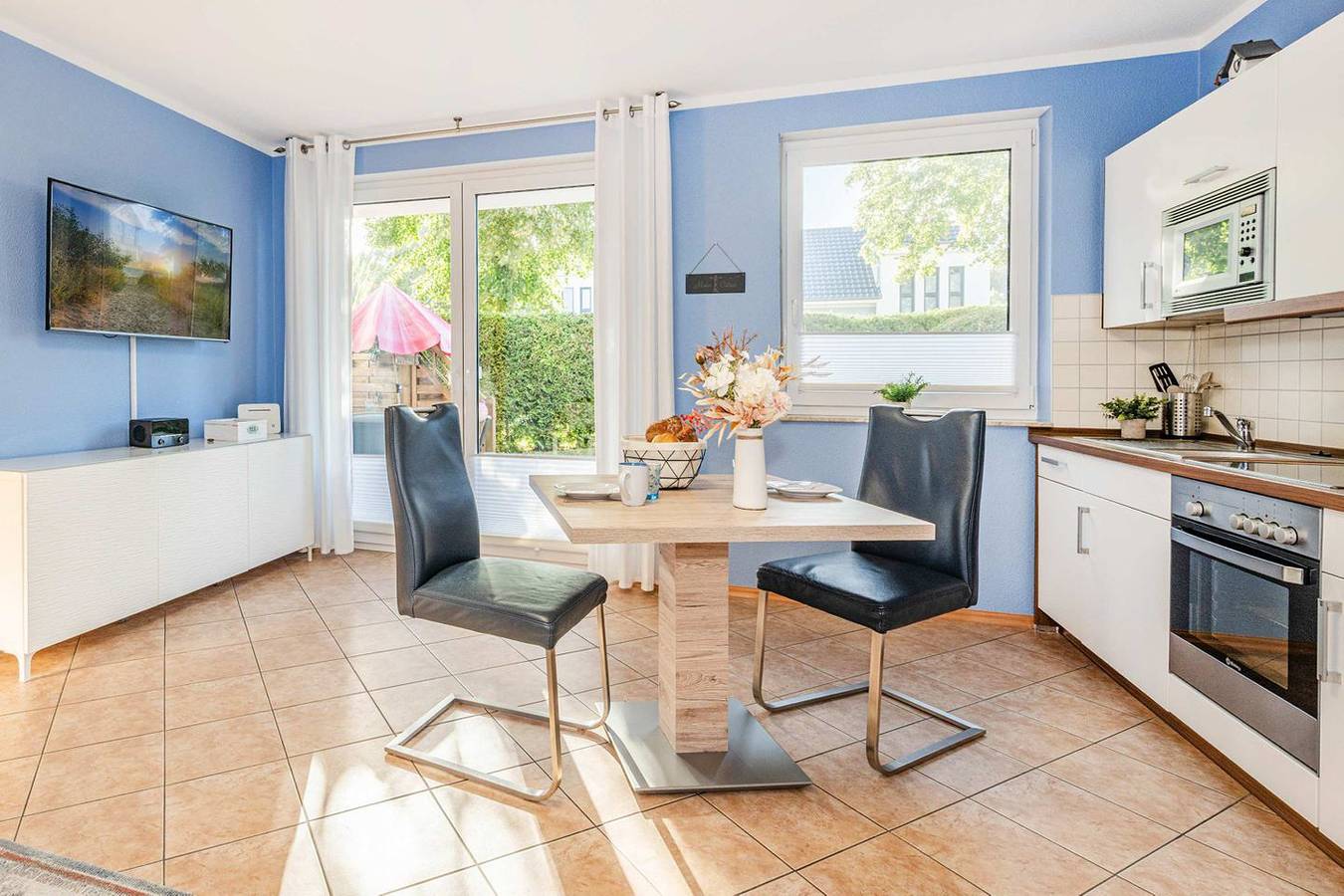 Appartement entier, Gemütliche Ferienwohnung „Ostseegold“ mit Terrasse in Ückeritz, Bernsteinbäder