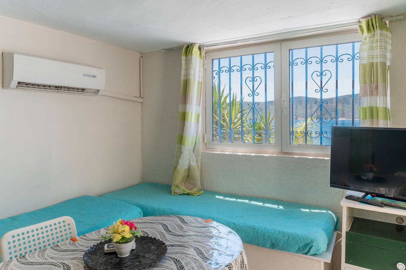 Apartamento entero, Apartamento 'Dionysos' con vistas al mar, Wi-Fi y aire acondicionado in Inseln der Region Attika