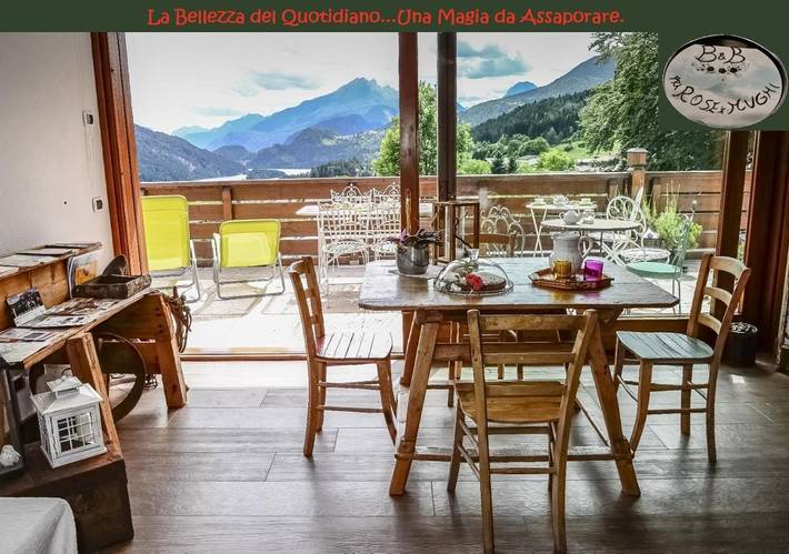 B&b per 2 persone, con Terrazza e Giardino nonché Panorama a Domegge di Cadore