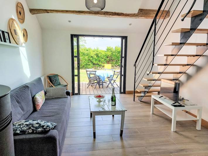 Ferienhaus für 6 Personen, mit Terrasse und Garten in Arzon