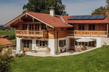 Ferienwohnung für 4 Personen, mit Garten und Ausblick in Fischbachau